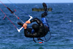 kitesurfing