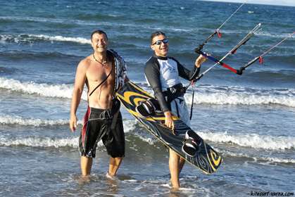 kitesurf school lesson varna Bulgaria